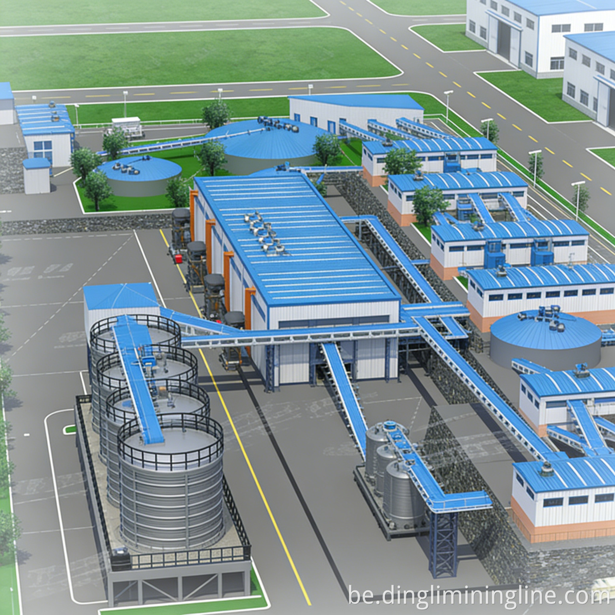 340-я высокаэфектыўная лінія драбнення каменя 340th High-Efficiency Crushing Stone Line